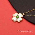 Pendant 100% NATURE JADEITE JADE 18K